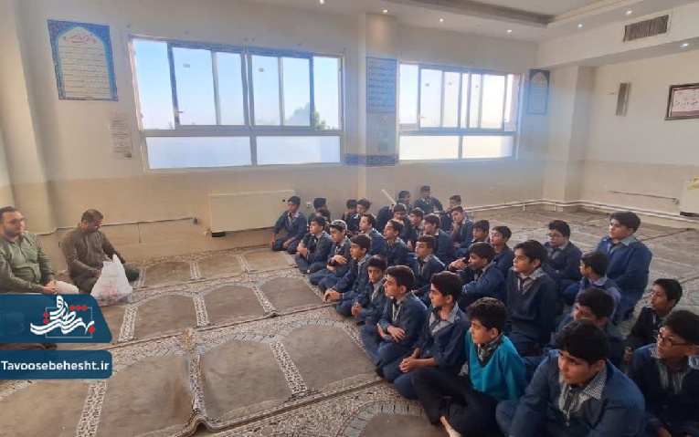 پیوند مدرسه و مسجد؛ گامی در مسیر تربیت دینی و معنوی در آموزشگاه شهید سلیمانی