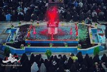 برگزاری مراسم شب قدر در حرم مطهر حضرت محمدهلال بی علی (ع)+گزارش تصویری