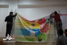 آلبوم تصویری هشت ماه تلاش و کوشش خالصانه بازیگران و عوامل اجرایی نمایش بزرگ آیینی بانوی بی نشان