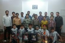 ديدار اعضاي مكتب المهدي با بيت شهيدسيفيان