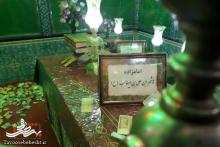 مراسم احیای شب قدر در حرم امامزاده هاشم بن علی (ع)+گزارش تصویری