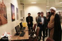 بازدید مسئول دبیرخانه کانون های فرهنگی و هنری مساجد استان یزد از مسجد و کانون فرهنگی هنری امام زمان (عج) شهرستان آران و بیدگل