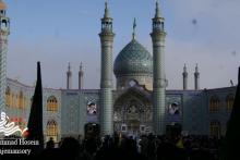 گردهمایی بزرگ بسیجیان شهرستان آران و بیدگل