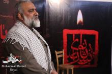 حضور سردار نقدی در محل اجرای نمایش بزرگ آیینی بانوی بی نشان