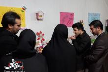 نمایشگاه دستان توانمند ،هنرمندان کوچک به مناسبت گرامیداشت ایام الله دهه فجر+ گزارش تصویری
