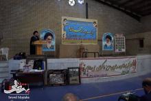 مراسم تودیع و معارفه فرمانده ناحیه مقاومت بسیج آران وبیدگل