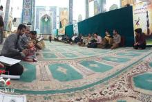 یک ماه بندگی بر خوان رحمت الهی+گزارش تصویری