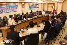 دیدار صمیمانه فرماندار آران و بیدگل با خبرنگاران