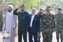 رژه نیروهای غیور و جان برکف گروه 840 موشکی شهید کبریایی در روز ارتش