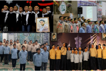 کسب مقام اول گروه سرود کانون فرهنگی هنری امام زمان (عج) در سطح شهرستان