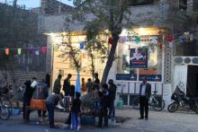 برپایی ایستگاه صلواتی در سالروز میلاد النبی