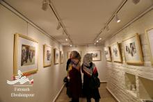 برپایی نمایشگاه انفرادی طراحی های عباس خنجر درگالری گلستان تهران