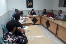 دیدار فرمانده حوزه مقاومت بسیج امیرالمومنین با خبرنگاران+ گزارش تصویری