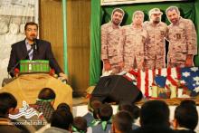 چهاردهمین یادواره شهدای گمنام و شهدای دهستان حسین آبادکویر شهرستان آران و بیدگل