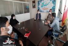 نشست مشترک مجموعه روزنامه سراج با مجموعه طاووس بهشت +تصویر