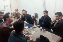 نشست هيات داوران اولين جشنواره طنز كانون