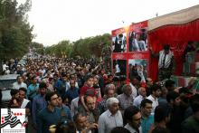 مراسم استقبال از کاروان شهدا در آران و بیدگل