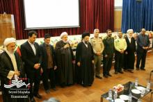 مراسم تکریم امام جمعه سابق و معارفه امام جمعه جدید شهرستان آران و بیدگل+گزارش تصویری