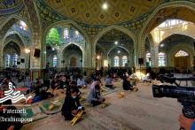 مراسم عرفانی دعای عرفه (گزارش تصویری)