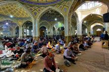 مراسم عرفانی دعای عرفه (گزارش تصویری)