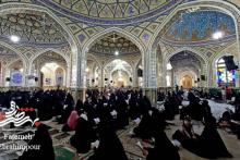 مراسم عرفانی دعای عرفه (گزارش تصویری)