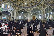 مراسم عرفانی دعای عرفه (گزارش تصویری)