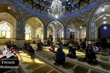 مراسم عرفانی دعای عرفه (گزارش تصویری)