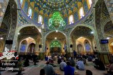 مراسم عرفانی دعای عرفه (گزارش تصویری)