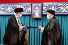 مراسم تنفیذ حکم سیزدهمین ریاست جمهور ایران برگزار شد