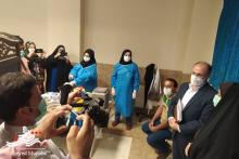 همزمان با روز خبرنگار واکسیناسیون خبرنگاران در شهرستان آران و بیدگل انجام گرفت