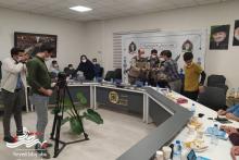 مراسم تجلیل از خبرنگاران به مناسبت روز خبرنگار در مجتمع فولاد کویر برگزار شد (تصویر)