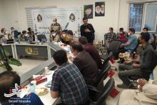 مراسم تجلیل از خبرنگاران به مناسبت روز خبرنگار در مجتمع فولاد کویر برگزار شد (تصویر)