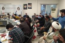 مراسم تجلیل از خبرنگاران به مناسبت روز خبرنگار در مجتمع فولاد کویر برگزار شد (تصویر)