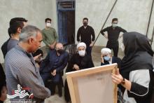 در پشت صحنه خیمه گاه چی میگذرد (تصویر)