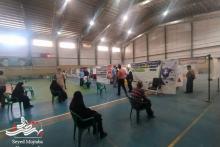 افتتاح مرکز تجمیعی واکسیناسیون آران و بیدگل (تصویر)