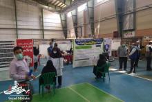 افتتاح مرکز تجمیعی واکسیناسیون آران و بیدگل (تصویر)