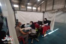 افتتاح مرکز تجمیعی واکسیناسیون آران و بیدگل (تصویر)