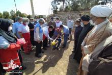 پروژه امدادی، آموزشی و فرهنگی جمعیت هلال احمر نوش آباد شهرستان آران و بیدگل (تصویر)