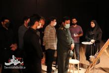 در پشت صحنه خیمه گاه چی میگذرد (تصویر)