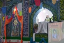 مراسم راهپیمایی روز ۱۳ آبان در آران وبیدگل برگزار شد 