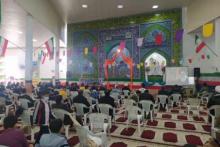 مراسم راهپیمایی روز ۱۳ آبان در آران وبیدگل برگزار شد 