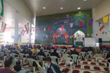 مراسم راهپیمایی روز ۱۳ آبان در آران وبیدگل برگزار شد 