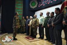 مراسم تودیع و معارفه فرمانده گروه 840 موشکی شهید کبریایی