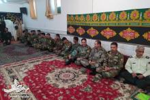 دیدار نیروی های مسلح شهرستان با امام جمعه شهر آران وبیدگل