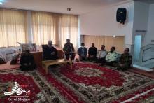 دیدار نیروی های مسلح شهرستان با امام جمعه شهر آران وبیدگل