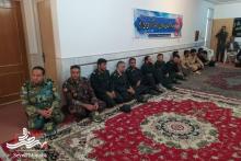 دیدار نیروی های مسلح شهرستان با امام جمعه شهر آران وبیدگل