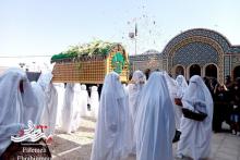 خورشید در یزدل گلباران شد