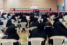 اجرای شادیانه بزرگ دانش آموزی در آران و بیدگل