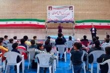 اجرای شادیانه بزرگ دانش آموزی در آران و بیدگل