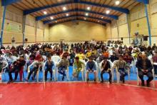 اجرای شادیانه بزرگ دانش آموزی در آران و بیدگل